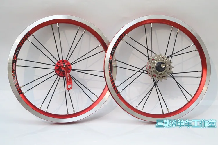 Excellent Litepro 14/16inch Folding Bicycle 412 Wheelset Outer 3 Shift Wheel Set Three Speed Bike Wheels 1 Excellent Litepro 14/16inch Folding Bicycle 412 Wheelset Outer 3 Shift Wheel Set Three Speed Bike Wheels 1