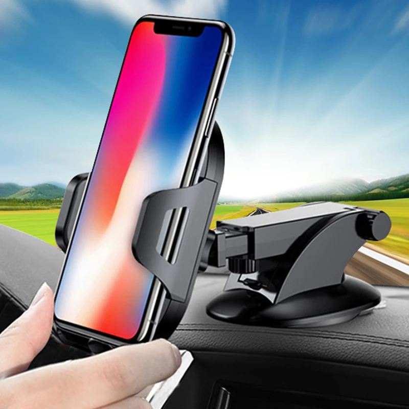 

Long Arm Smartphone Universal Mount Mobile Phone Car Holder Stand Support Telephone Handy Halterung Auto