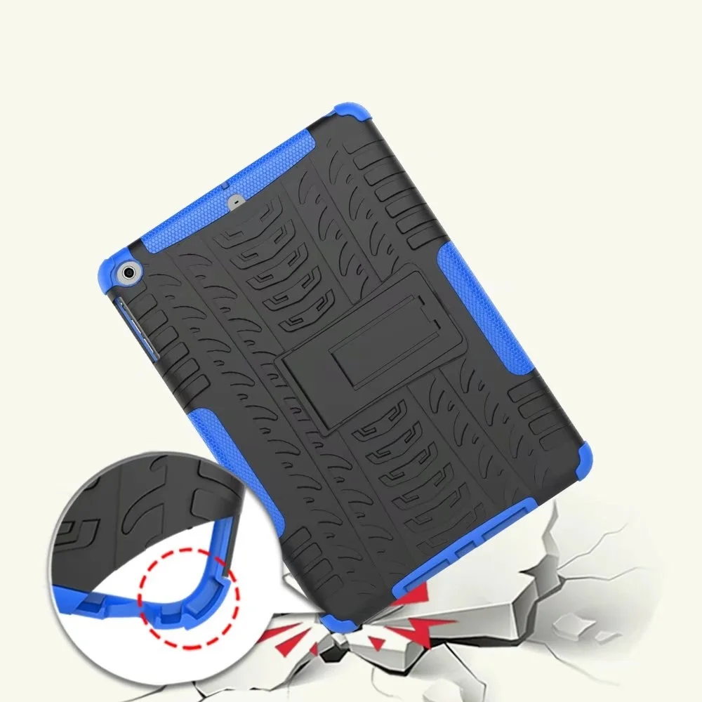 New Couque for iPad 9.7 2017 Shockproof Case Stand PC Silicon A1822 A1823 Funda for iPad 2017 9.7 A1822 A1823 Armor Case (3)