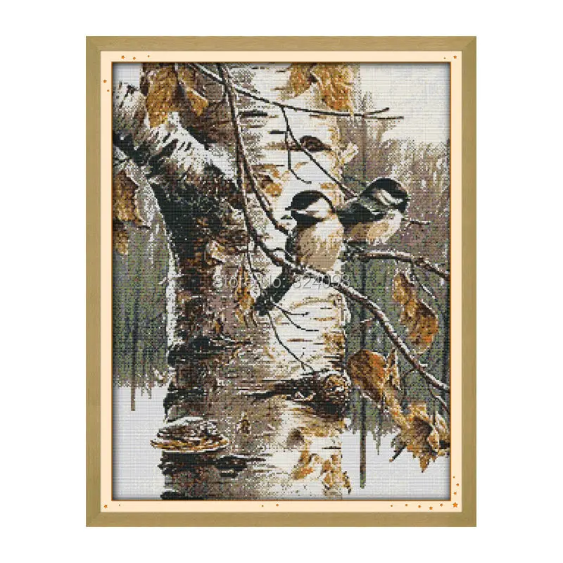 

Wholesale Needlework,Stitch,11CT 14CT Cross Stitch,Sets For Embroidery Kits,Autumn birds (1) Counted Cross-Stitching