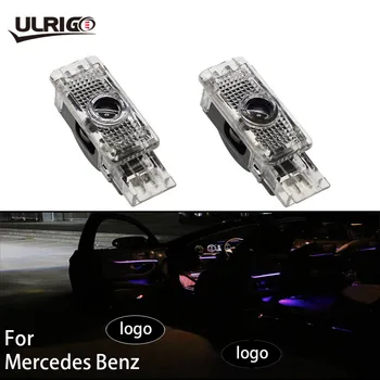 

2x FantIome LED Porte Courtoisie Laser Lumiere pour Mercedes W203 C-Classe 2001-2007 W209 W240 R171 R199 C Classe SLK CLK REFLEX
