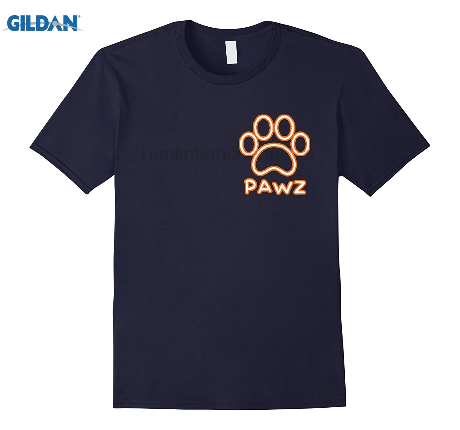 GILDAN pawz shirt|T-Shirts| - AliExpress