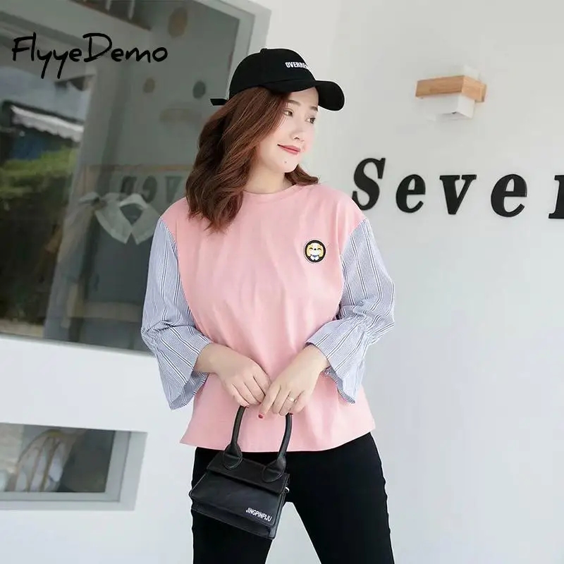 Autumn Hoodies Plus Size Women Sweatshirts Casual Pink Black Cotton