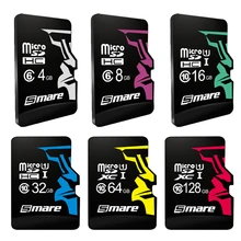 SMARE Micro SD карта 32 ГБ Class 10 16 ГБ/64 ГБ/128 ГБ Class10 класса 6 4 ГБ 8 ГБ UHS-1 карты памяти флэш-памяти Microsd для смартфонов
