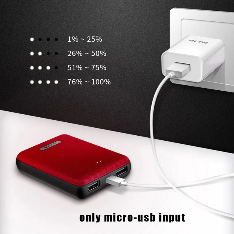 SCUD power Bank 10000mAh SPK-Q10 двойной USB 5V 2A литий-полимерный аккумулятор банк питания для HUAWEI Xiaomi OPPO