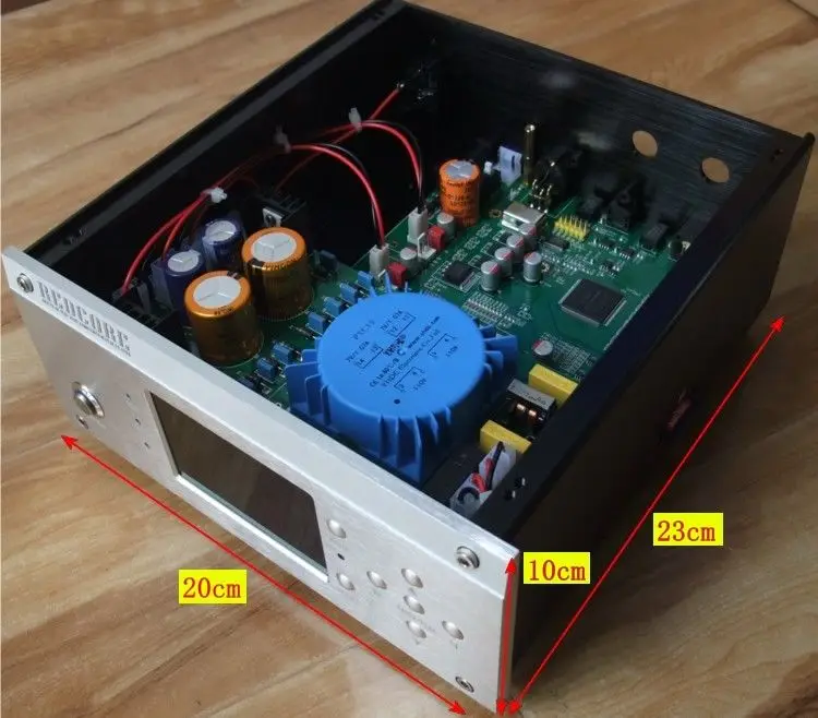 HiFi Высокое разрешение AK4497 FPGA без потерь цифровой музыкальный плеер DSD 32 бит/192 K ЦАП настольный мини-усилитель