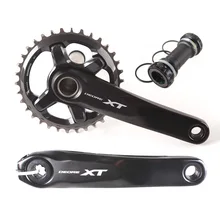 Shimano XT FC M8000 1x11s Speed MTB Bicycle Crankset Wide & Narrow Chainring 34T 170mm include Central Movement