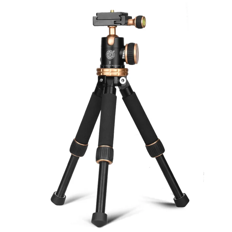 Portable QZSD Q166Z Tripods Lightweight Aluminum Alloy Travel Mini