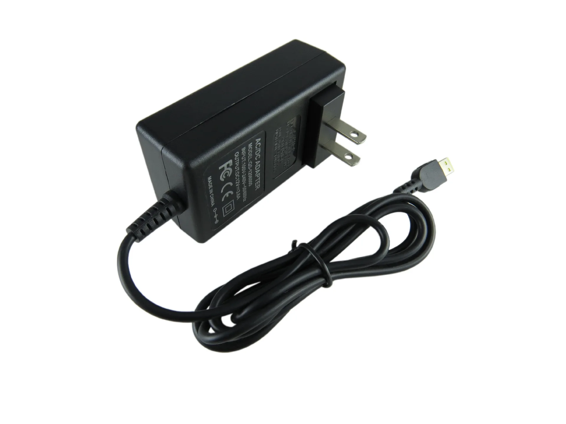 

12V 3A 36W power adapter charger for Lenovo ThinkPad laptop small square mouth portable