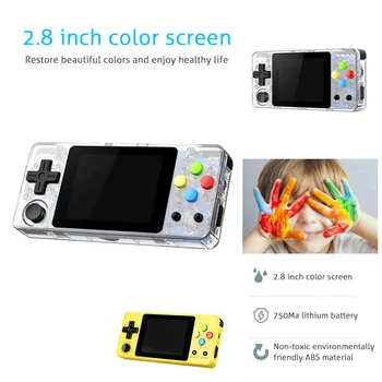

Game 2.7inch Screen Mini Handheld Palm Palm Console Children and Family Retro Games Console Nostalgic TV Video Game#25