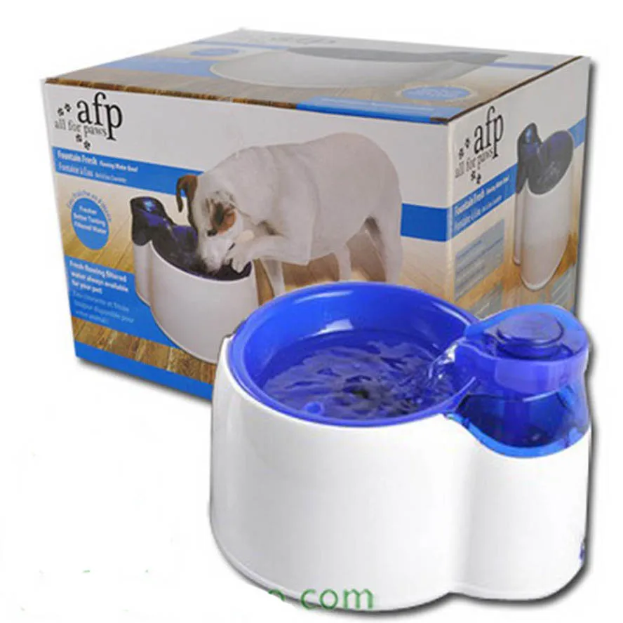 230V Nightlights Pet Drinker Dish Dog Fountains Automatic Watering