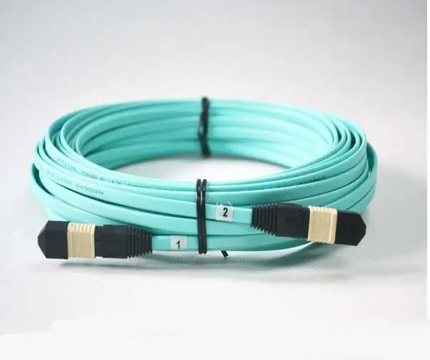 

15Meters MPO/MTP(Female)-MPO(Female) OM3 12strands Fiber optical cable for QSFP+SR module