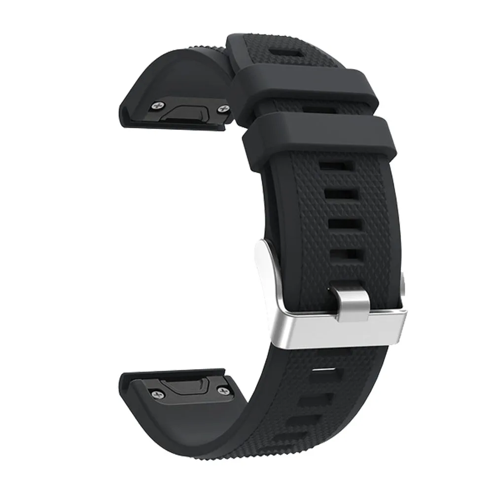 Ремешок силиконовый для Garmin Fenix 6X 6 6S Pro 5X 5 5S Plus 3 3HR 20 22 26 мм|Смарт-аксессуары| |