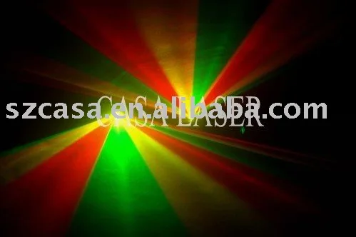 

Red+Green+Yellow 220mW Stage Dj Laser Lighting DMX PARTY DISCO