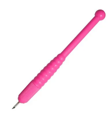 

Disposable tattooing eyebrow pencil PCD fiber with manual pen