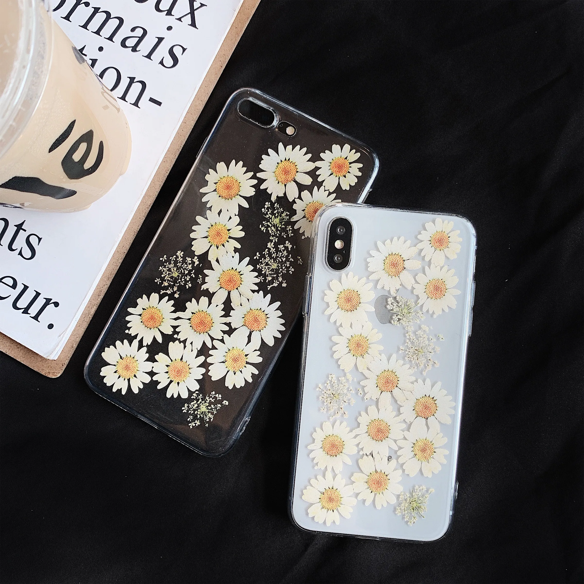 

Luxury 3D Flower Clear Case for Huawei P20 Plus P9 P8 Lite 2017 Nova 3E P Smart 2019 honor 10 Lite 8 9i 5X 6X 7X Soft TPU Cover