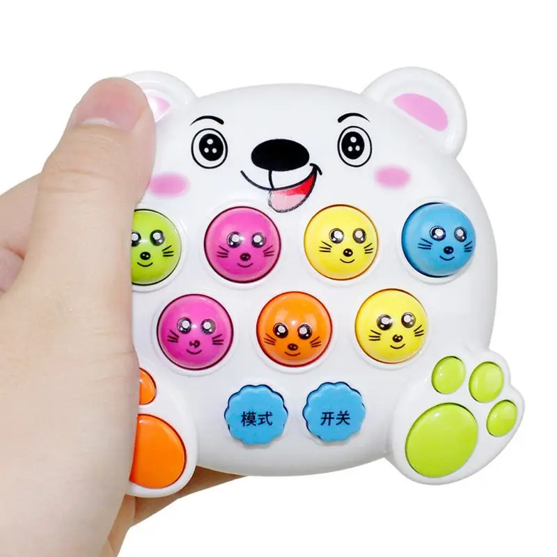 

Baby Kids Music Toy Playing Knock Hit Hamster Game Playing Children Instrument Early Educational Toy