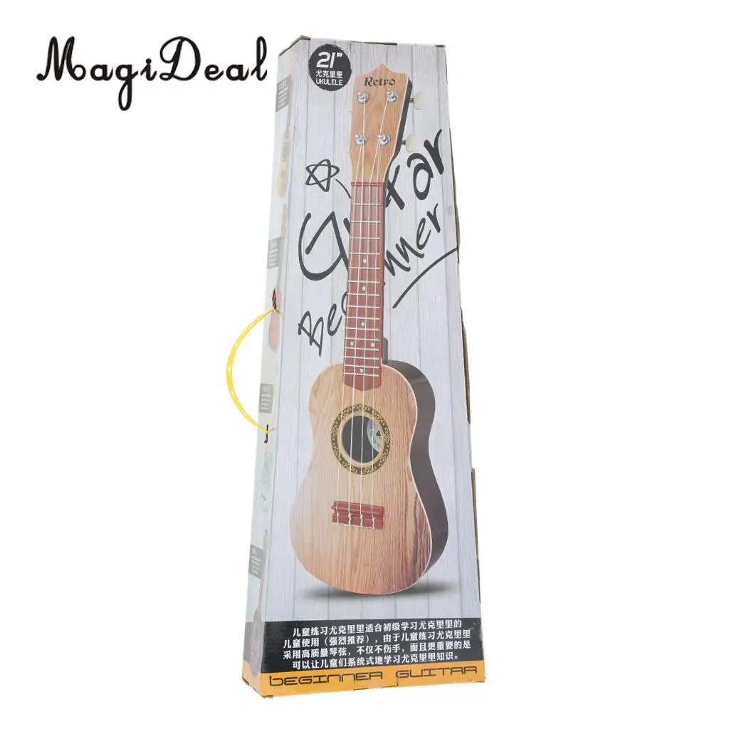 22inch Rhythm 4 String Beginners Ukulele Hawaii Accostic Guitar Musical Instruments Kids Educational Toy Music & Art Fun