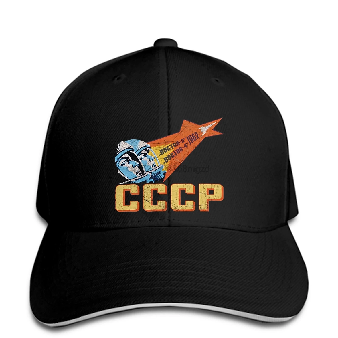 

Mens Men Baseball Cap CCCP BOCTOK 3 4 1962 Vostok Space Soviet Union USSR Russia Retro Casual Snapback Cap