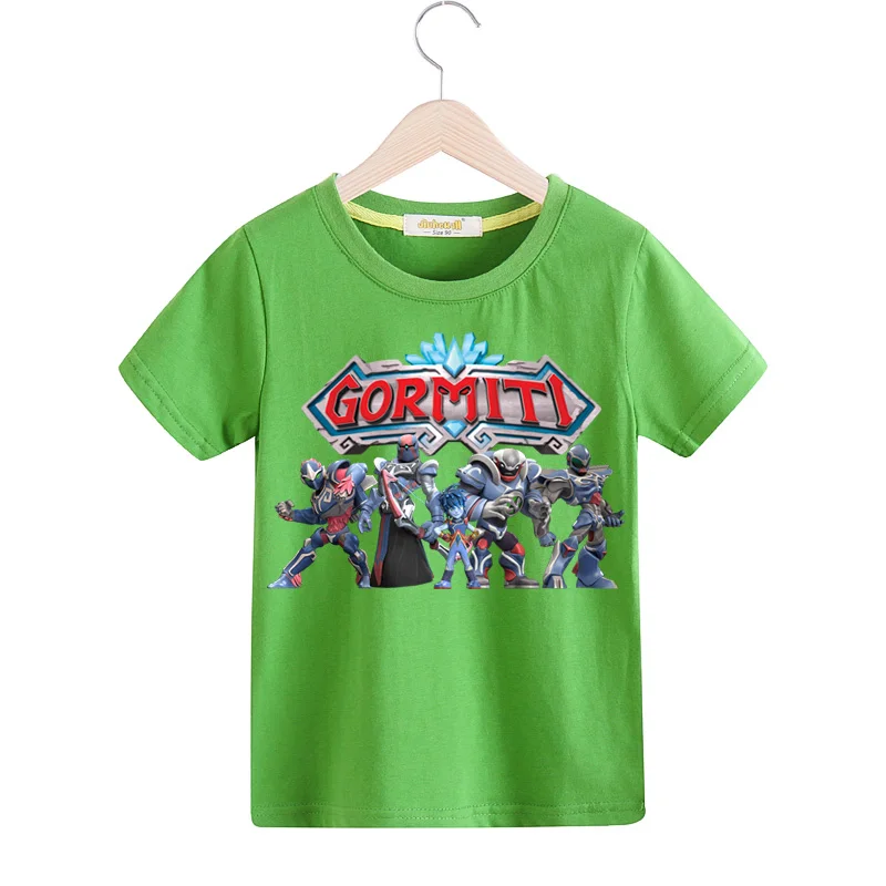 Child Boy Girl Gormiti T-shirts Clothing Kids Summer Short Sleeve 100%Cotton Tshirts Tee Top Costume For Baby T Shirt 2019 TX165 (1)