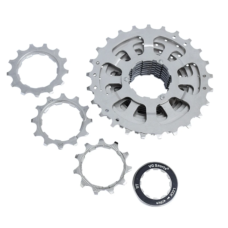 VG الرياضية الطريق الدراجة 11 سرعة كاسيت 11 Velocidade 11 S 25 T دراجة أجزاء كاسيت أسنان العجلة Freewheel الترس Cdg خفيفة 274g VG الرياضية الطريق الدراجة 11 سرعة كاسيت 11 Velocidade 11 S 25 T دراجة أجزاء كاسيت أسنان العجلة Freewheel الترس Cdg خفيفة 274g