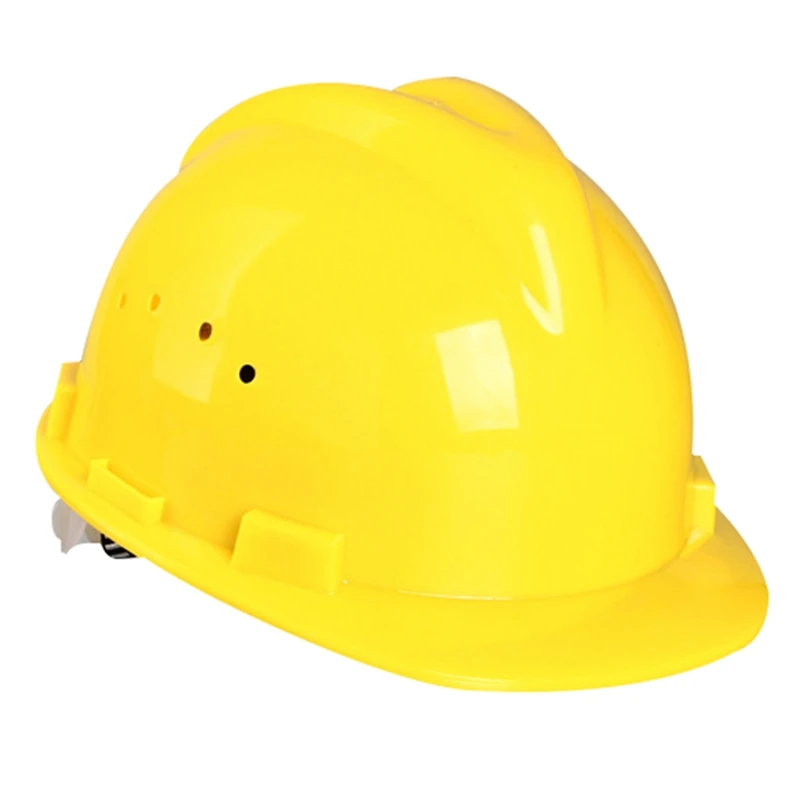 

Safety Helmet Warehouse Worker Hard Hat Breathable Plastic Insulation Material