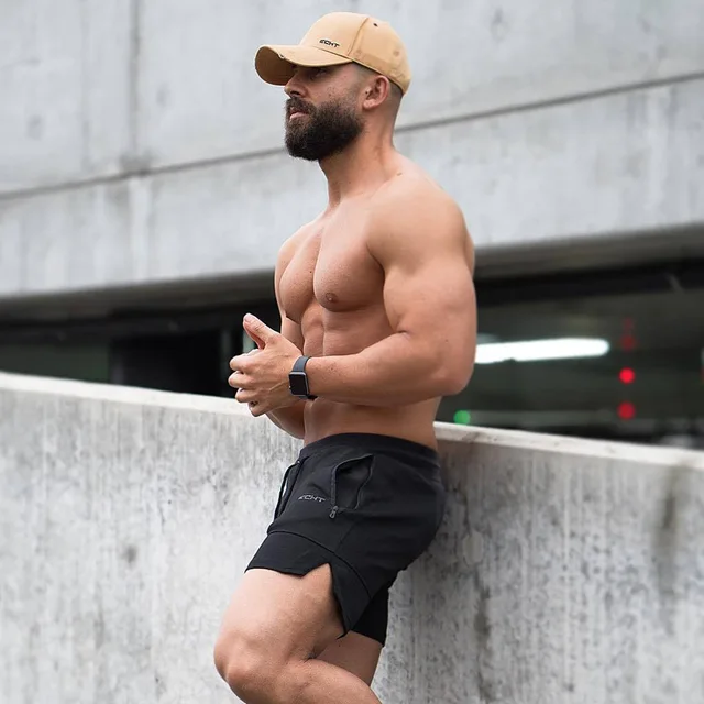 Men's Bodybuilding Casual Straight Shorts - Image 2