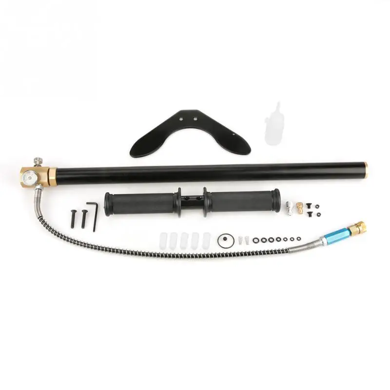 

TG001 Manual High Pressure 30MPa Hand Air Pump Designed with Pressure Gauge and Fixed Foot Pedal For Small Cars