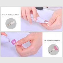 1 Набор, профессиональный электрический набор для ногтей, Типсы для маникюра, электрическая ручка для нейл-арта, 5 насадок, набор инструментов, подарок