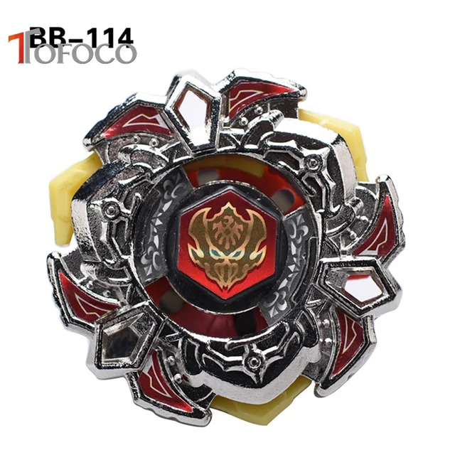 TOFOCO 7 tipos película Anime Spinning Top lucha 4D de fusión metálica