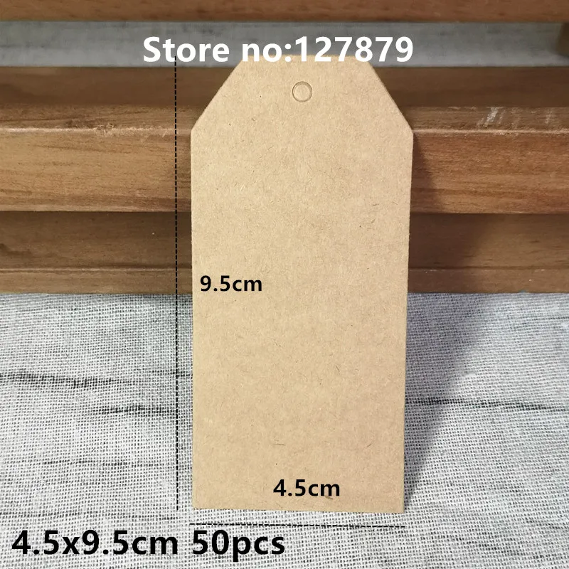 100 Etichette Auguri Kraft 5cm - Adesivi Decorativi Per Regali Con
