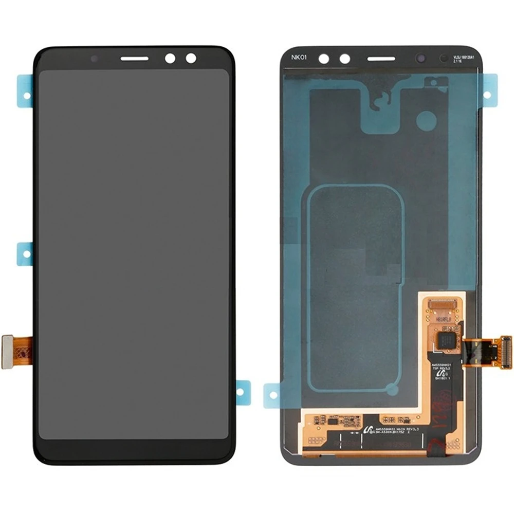 

AMOLED For Samsung Galaxy A8 (2018) A530 A530F LCD Screen and Digitizer Assembly Replacement!!(Black)
