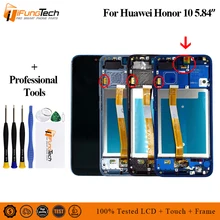 With Fingerprint Original New For Huawei Honor 10 LCD Display Touch Screen Digitizer Assembly 5.8 With Fingerprint Original New For Huawei Honor 10 LCD Display Touch Screen Digitizer Assembly 5.8