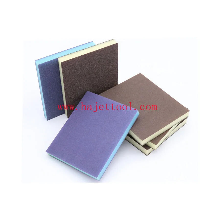 Free Shipping Jewelry Sponge Sandpaper Duplex Grey Blue Sponge Sand