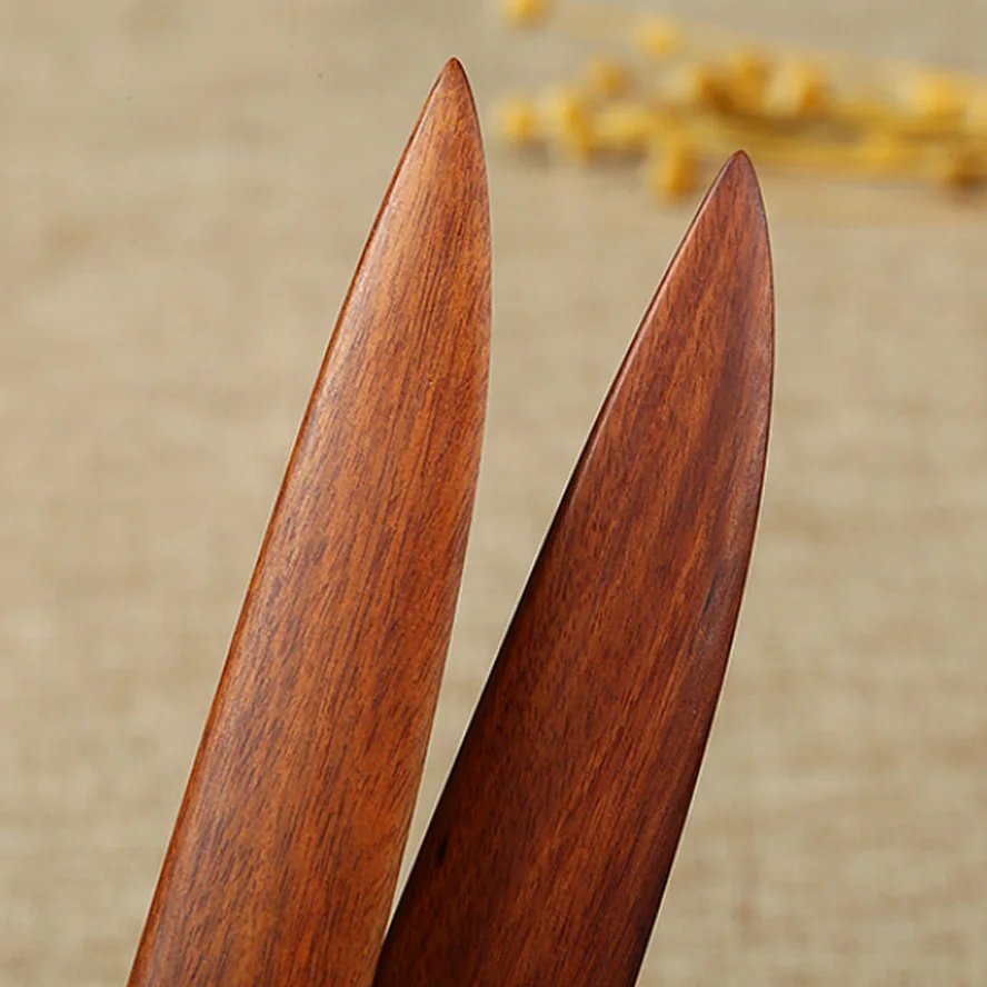 Red wooden Paper Cutter for Rice Paper Xuan Knife Letter Opener Painting Calligraphy Art Supplies