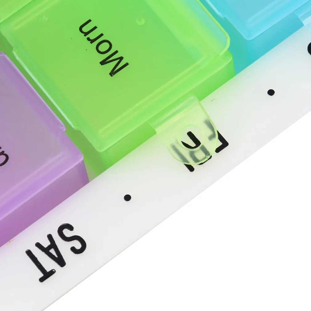 Hot Selling Tablet Pill Box Holder Medicine Storage Organizer Container Case 4 Row 28 Squares Weekly 1 Hot Selling Tablet Pill Box Holder Medicine Storage Organizer Container Case 4 Row 28 Squares Weekly 4