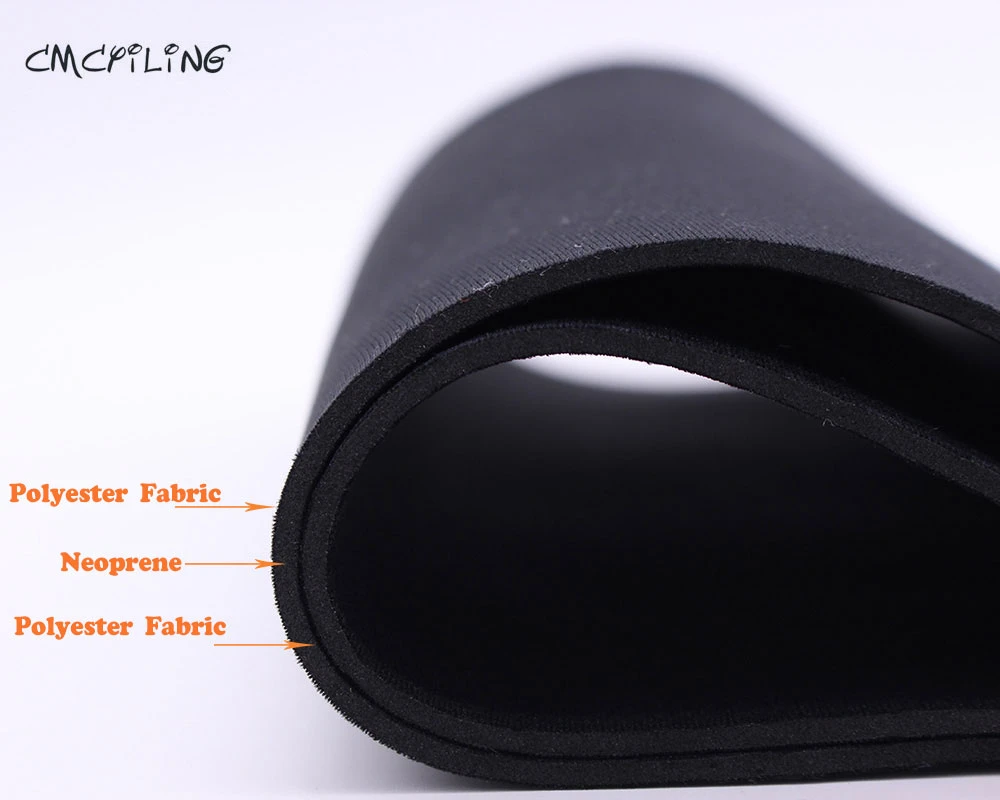 2mm SRB Neoprene Black Fabric Waterproof Wind Proof Diving Protection Material 2mm SRB Neoprene Black Fabric Waterproof Wind Proof Diving Protection Material