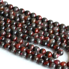 Скидка натуральный черный красный Auralite 23 супер 23 Кристалл маленькие круглые свободные бусины 6 мм 05134