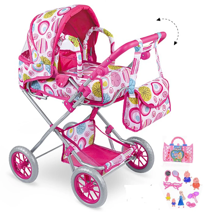 Buy Big Wheel Baby Stroller Simulation Play Toy Girl