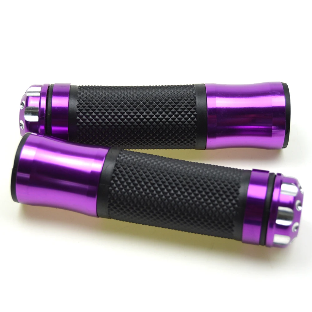Pu/ños para moto Fashion 7//8 pulgadas 22 mm antideslizantes de aluminio con mango de gel de aluminio para manillar universal para todoterreno-rojo