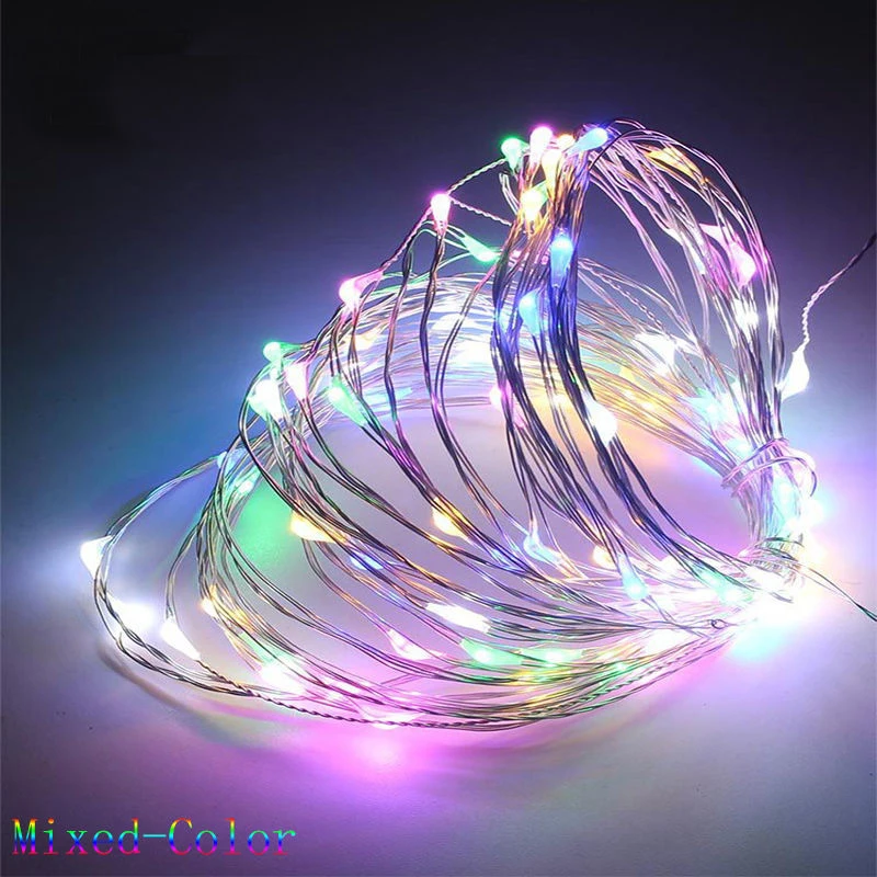 

50LED Fairy String Light Romantic Xmas Decor Fairy String Landscape Lamp Outdoor Fairy Light