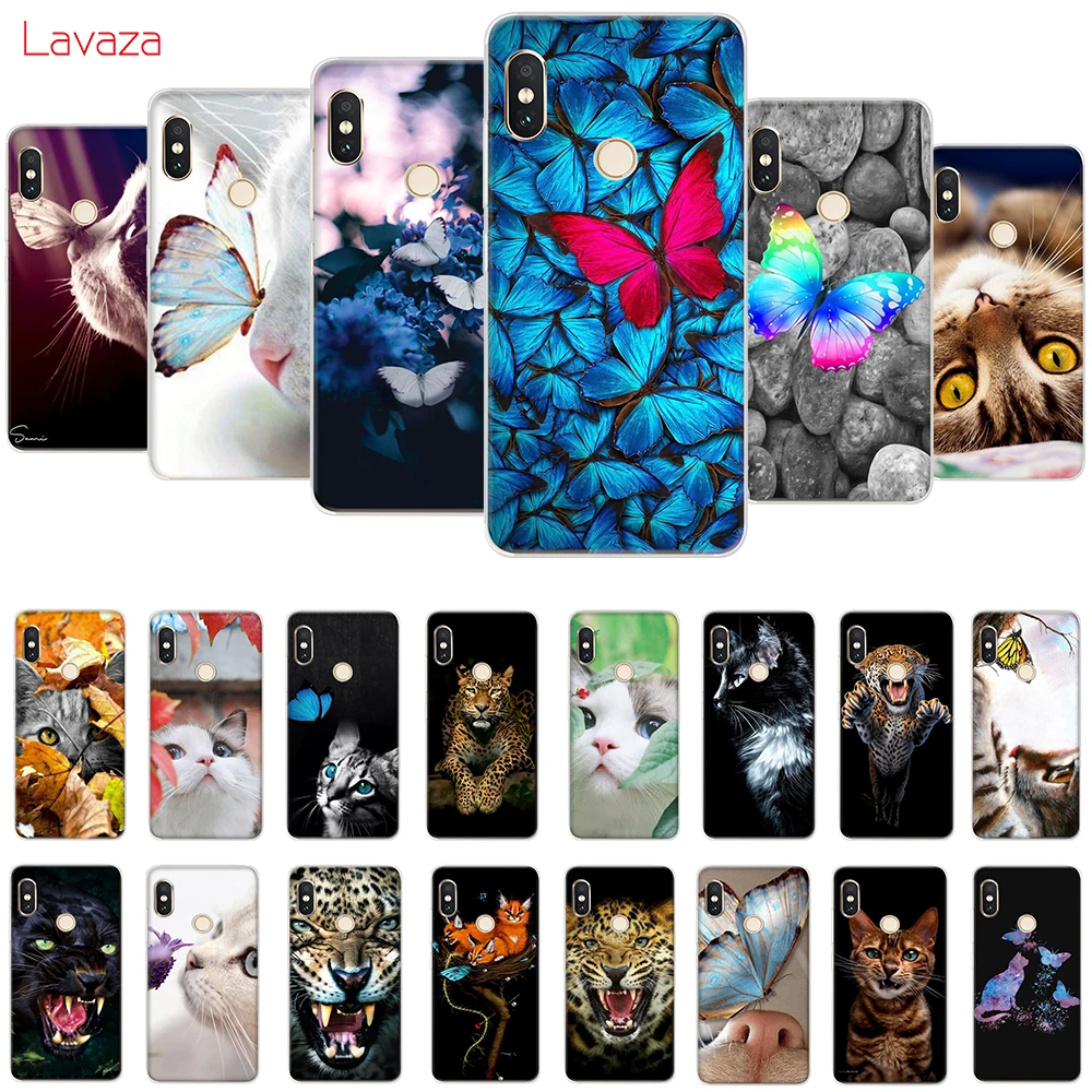 

Lavaza Butterfly Stand On The Cat Nose Hard Case for Huawei Mate 10 20 P9 P10 P20 Lite Pro P smart 2019 for Honor 8X 8C Cover