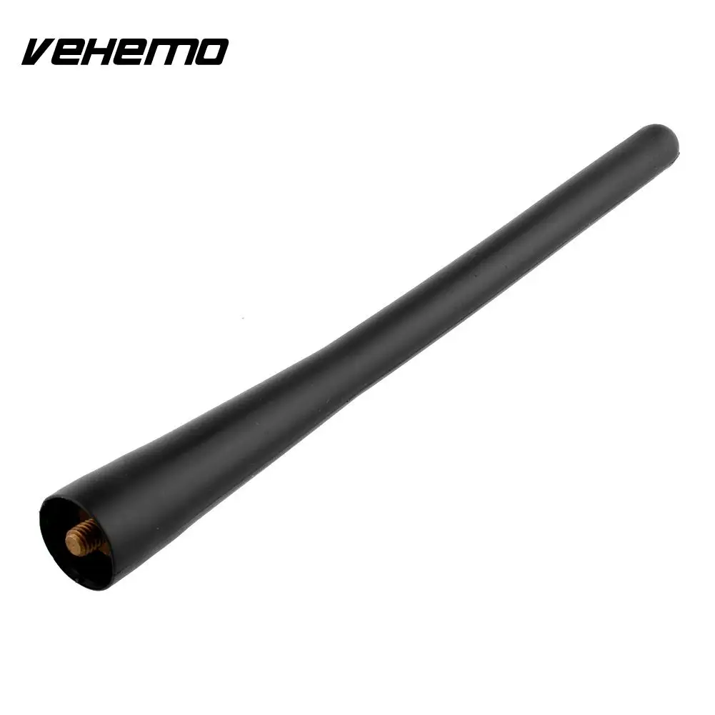 

Vehemo Black Car Auto AM/FM Radio Antenna Aerial Screw Type Car Black
