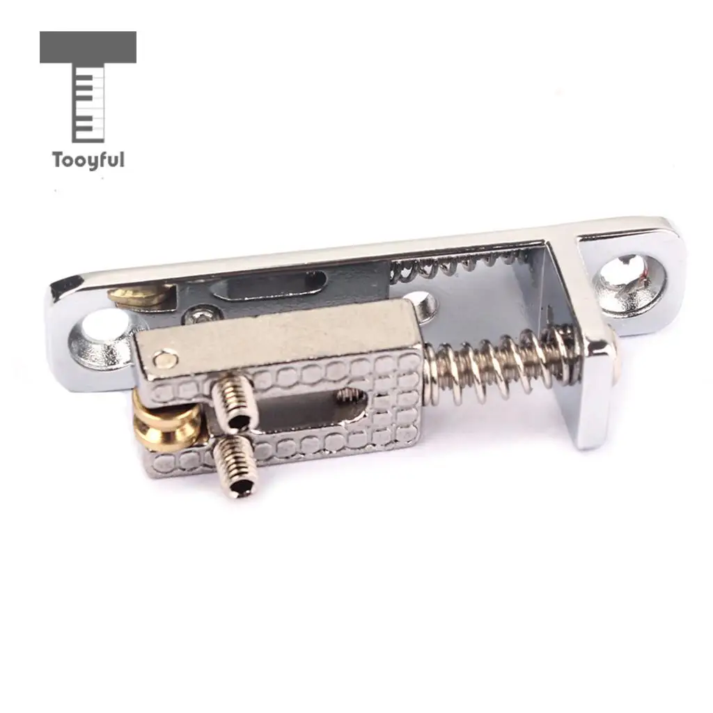 Tooyful 3x Guitar Trem Tremolo Saddles Bridge w/ Screw for ST TL Guitar Accs