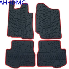 AHHDMCL автомобильный резиновый коврик для пола Нескользящие коврики для ног для Suzuki Jimny 2007 2008 2009 2010 2011 2012 2013~ вверх левый руль