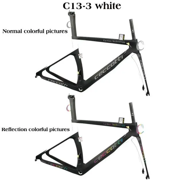 Углеродная дорожная рама 2019 CECCOTI BSA/BB30/PF30 cadre velo carbone route углеродная велосипедная