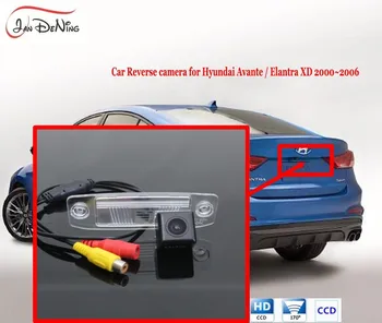 

JanDeNing HD CCD Car Rear View Parking/ Backup Reverse Camera/ License Plate Light OEM For Hyundai Avante/Elantra XD 2000-2006