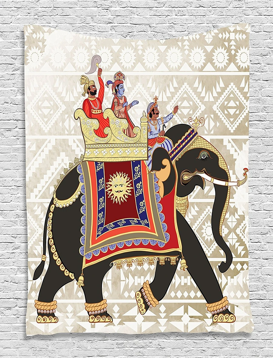elephant tapestry