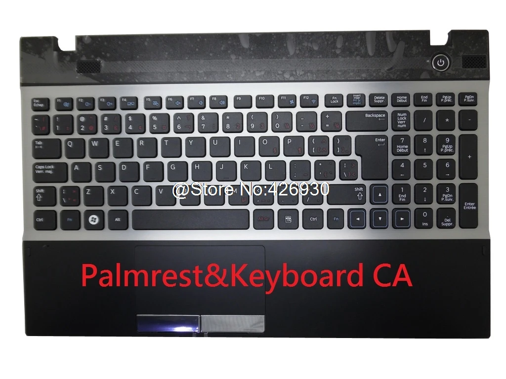 Подставка для ноутбука и клавиатура Samsung 300V5A 305V5A английская русская Арабская
