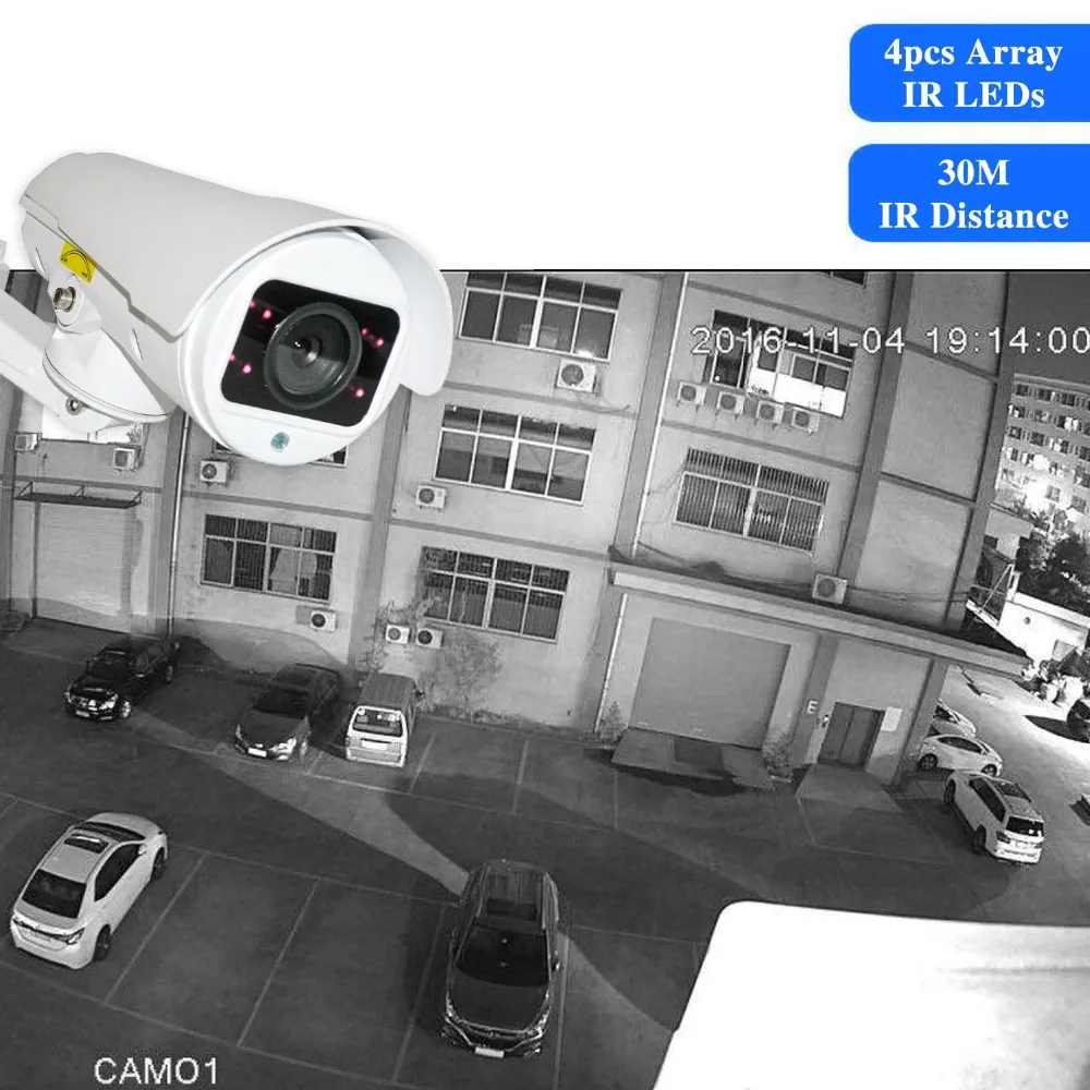 Sony323 4в1 пуля PTZ Безопасности CCTV HD 1080P камера всепогодный 4X оптический зум ИК Ночное Видение Открытый PTZ AHD CVI камера s